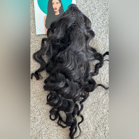 Brand new original curly hair Messy bun topper extensions - Picture 7 of 8